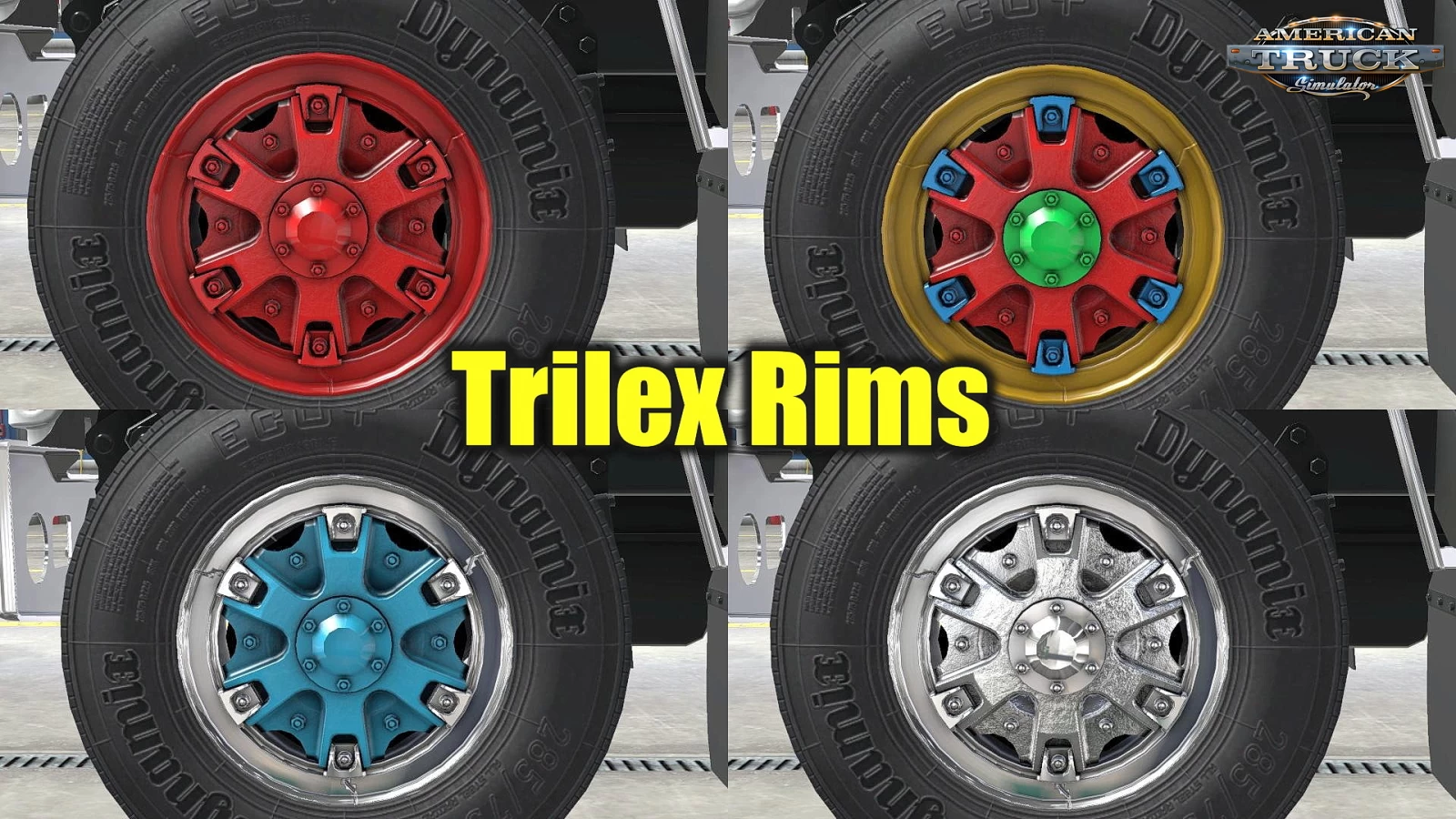 Trilex Rims v1.4 by Overfloater (1.48.x) for ATS