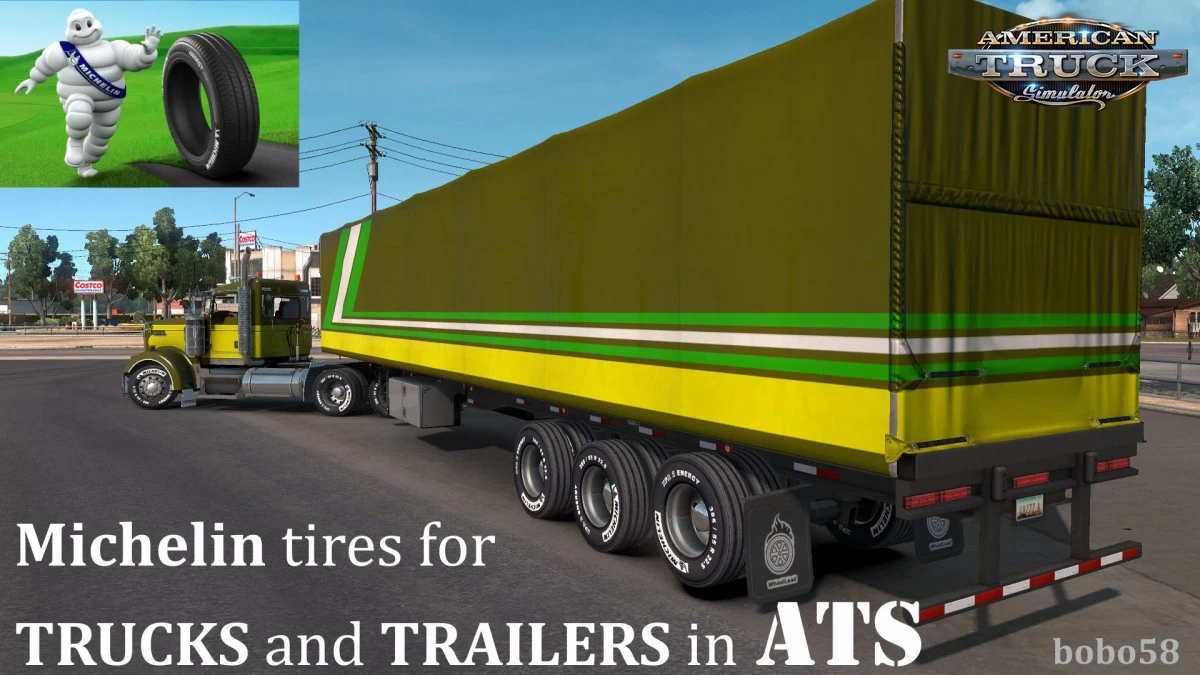 Michelin Tires for Trucks and Trailers v2.0 (1.45.x) for ATS