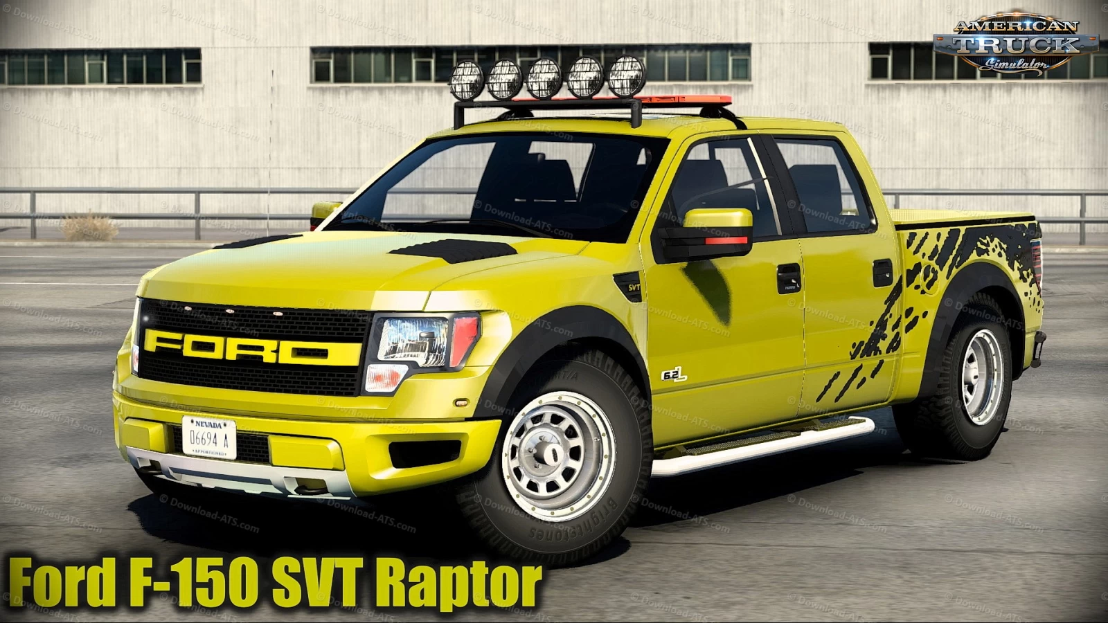 Ford F-150 SVT Raptor + Interior v2.4 (1.45.x) for ATS