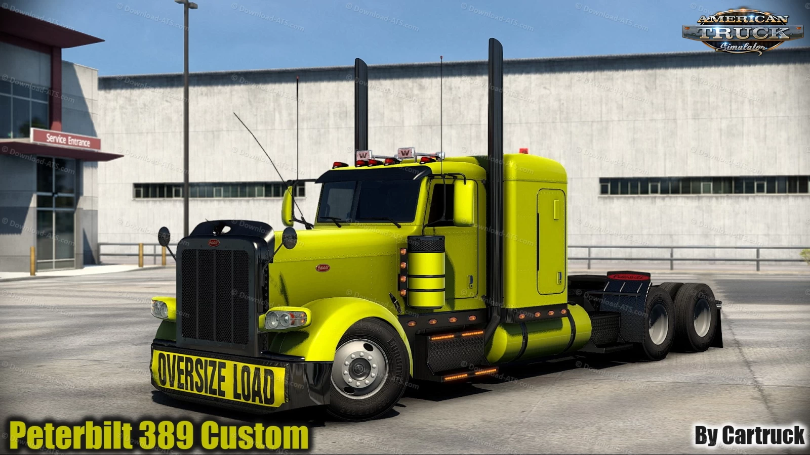 Peterbilt 389 Custom v1.6 By Cartruck (1.48.x) for ATS