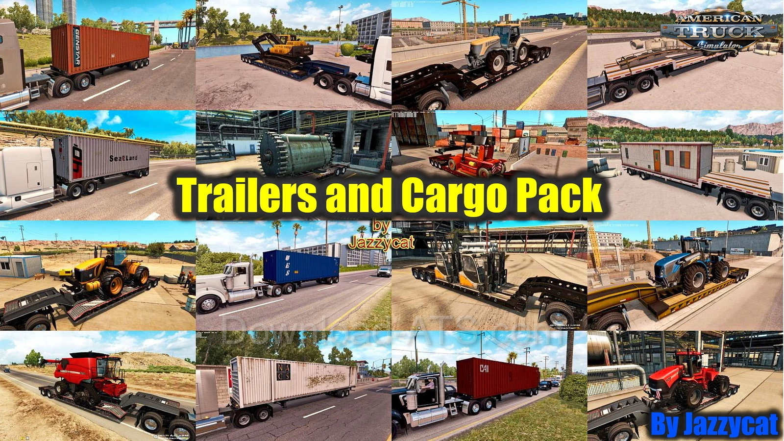 Trailers and Cargo Pack v6.1.5 by Jazzycat (1.52.x) for ATS