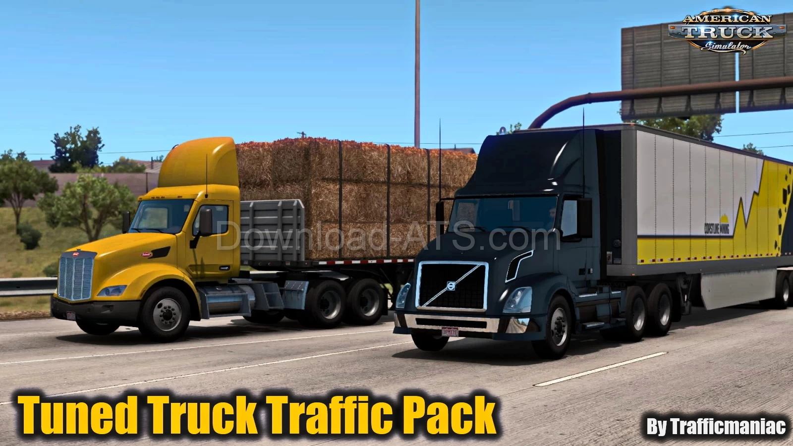 Tuned Truck Traffic Pack v3.3.3 by Trafficmaniac (1.51.x) for ATS