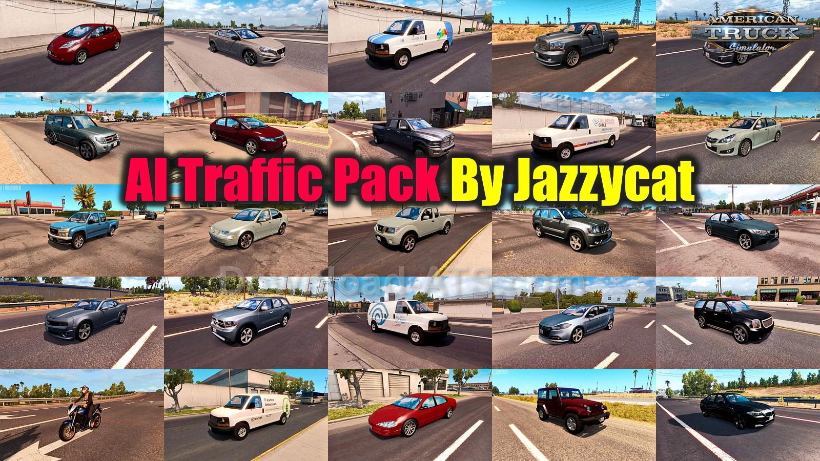 AI Traffic Pack v16.5.3 by Jazzycat (1.51.x) for ATS