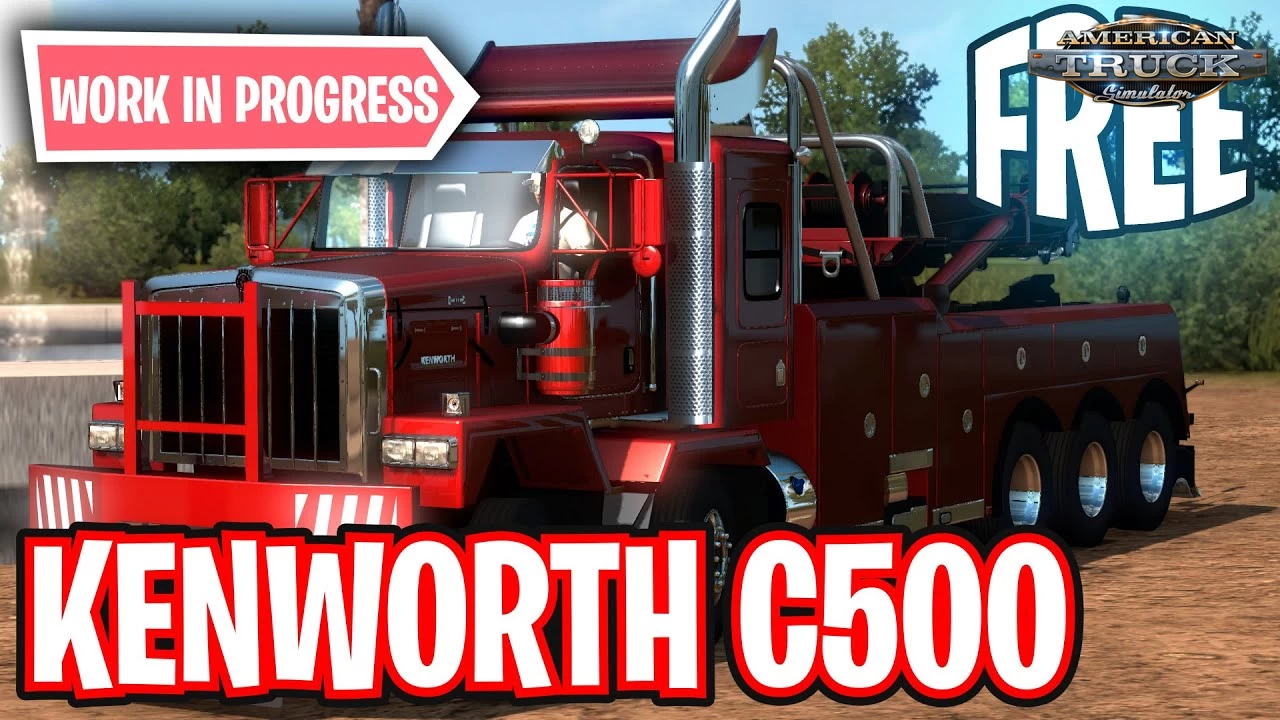 Kenworth C500 Custom Truck - American Truck Simulator