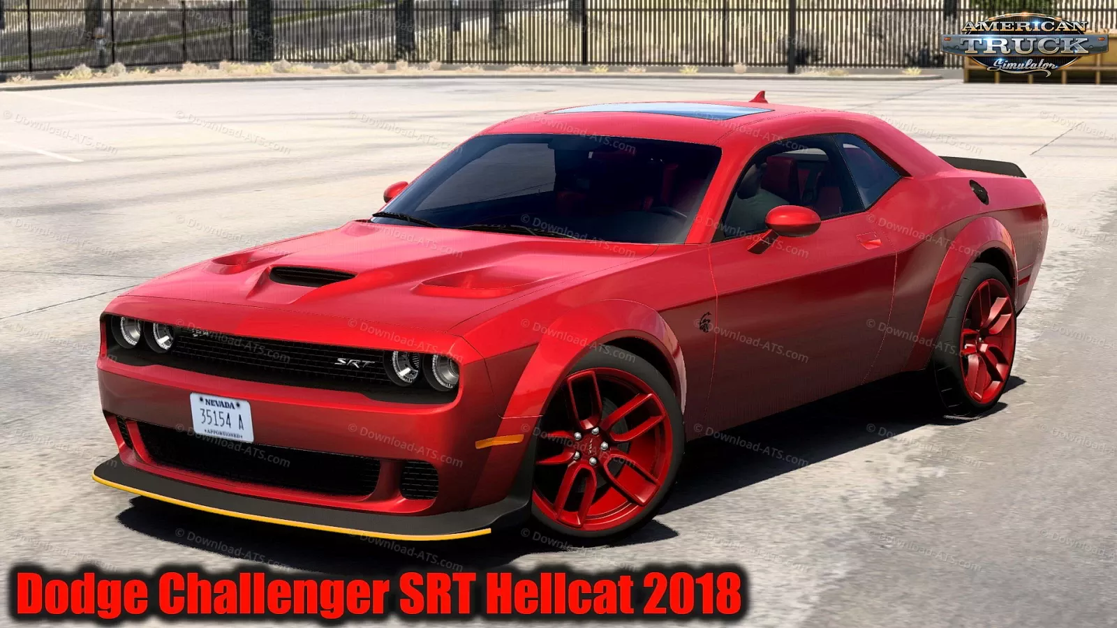 Dodge Challenger SRT Hellcat Widebody 2018 v1.9 (1.50.x)