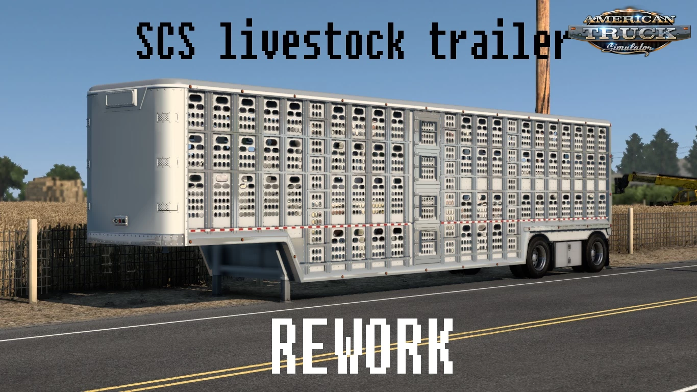 Wilson Livestock Trailers Reworked v1.0 (1.45.x) for ATS