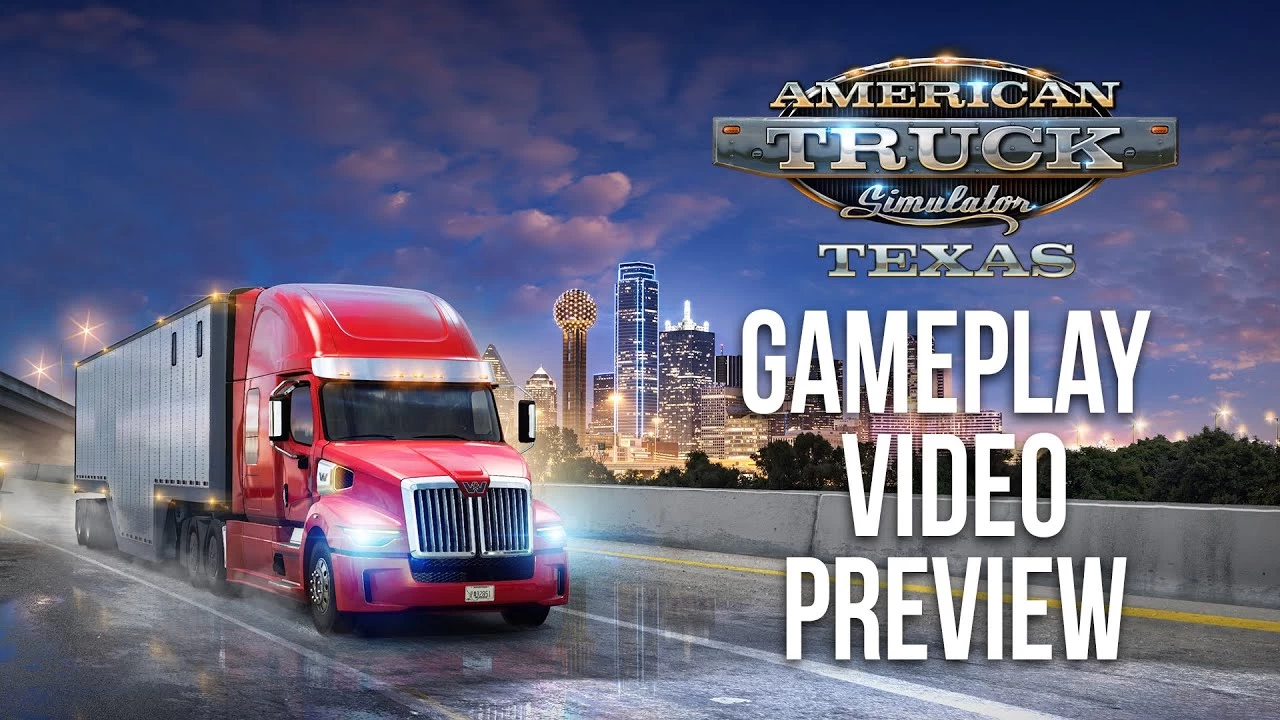 Texas DLC Gameplay Video - American Truck Simulator