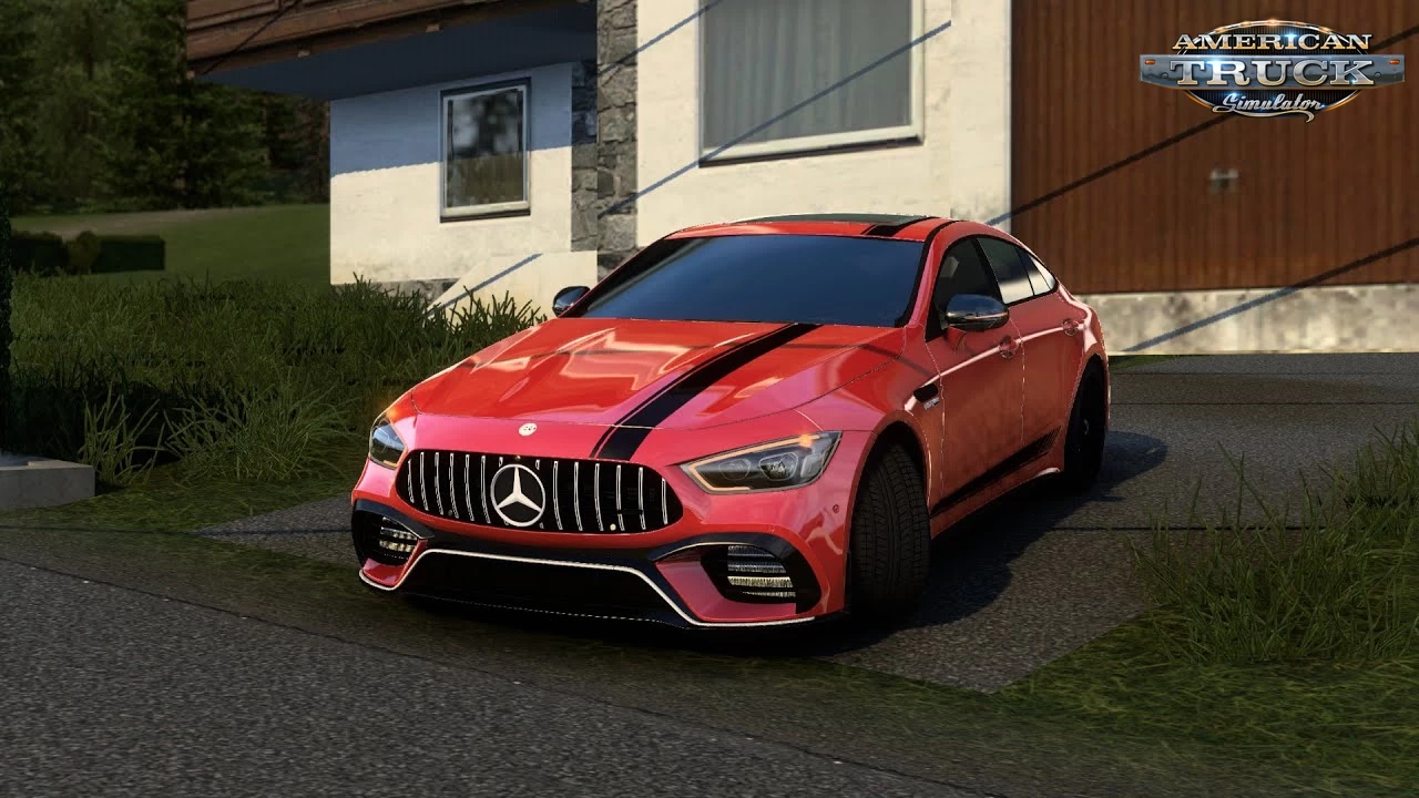 Mercedes-Benz GT63S Amg + Interior v1.2 (1.46.x) for ATS