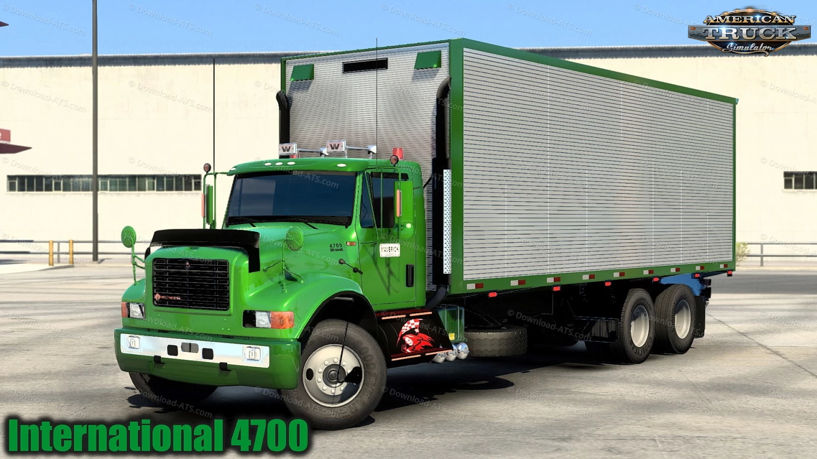 International 4700 + Interior v1.6 (1.52.x) for ATS