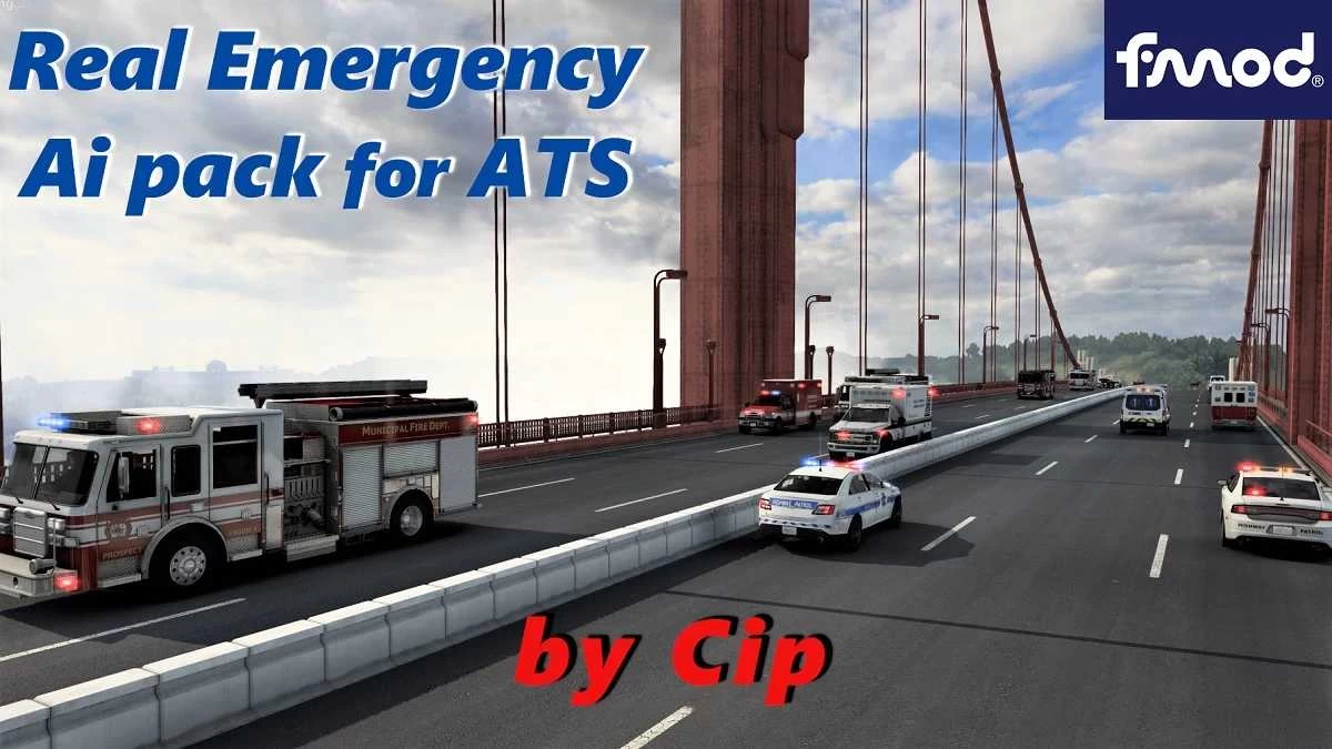 Real AI Emergency Pack v1.52 by Cip (1.52x) for ATS