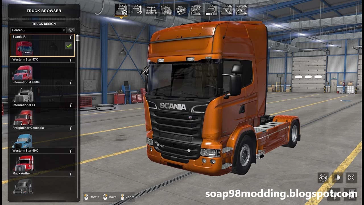 Scania R & Streamline by soap98 v1.2.4 (1.50.x) for ATS