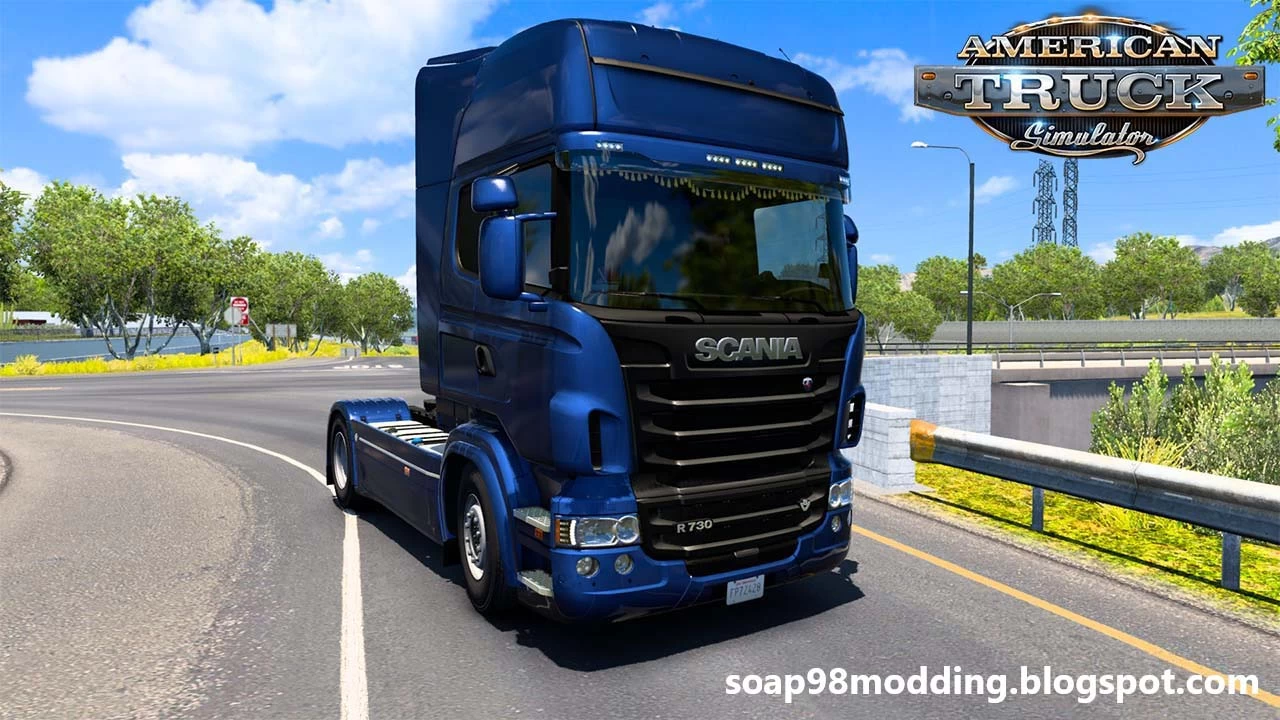 Scania R & Streamline by soap98 v1.2 (1.46.x) for ATS