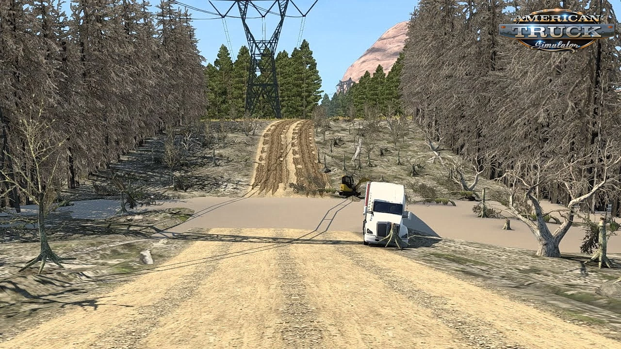 Truckers Map (Dangerous Roads) v2.0 (1.49.x) for ATS