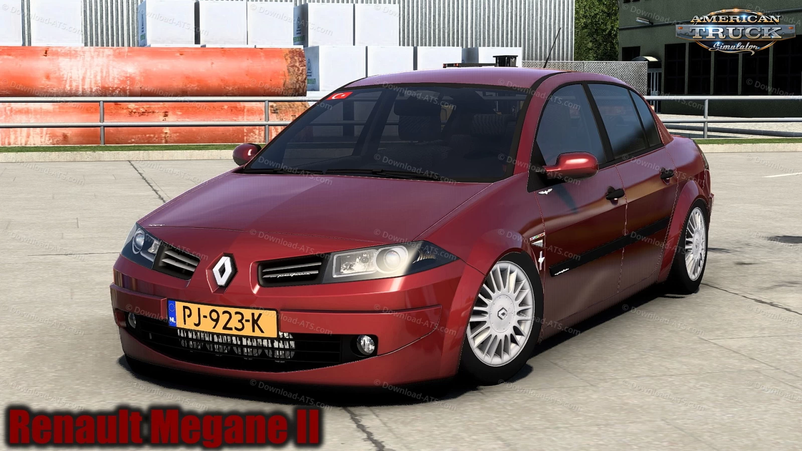 Renault Megane II + Interior v1.5 (1.52.x) for ATS