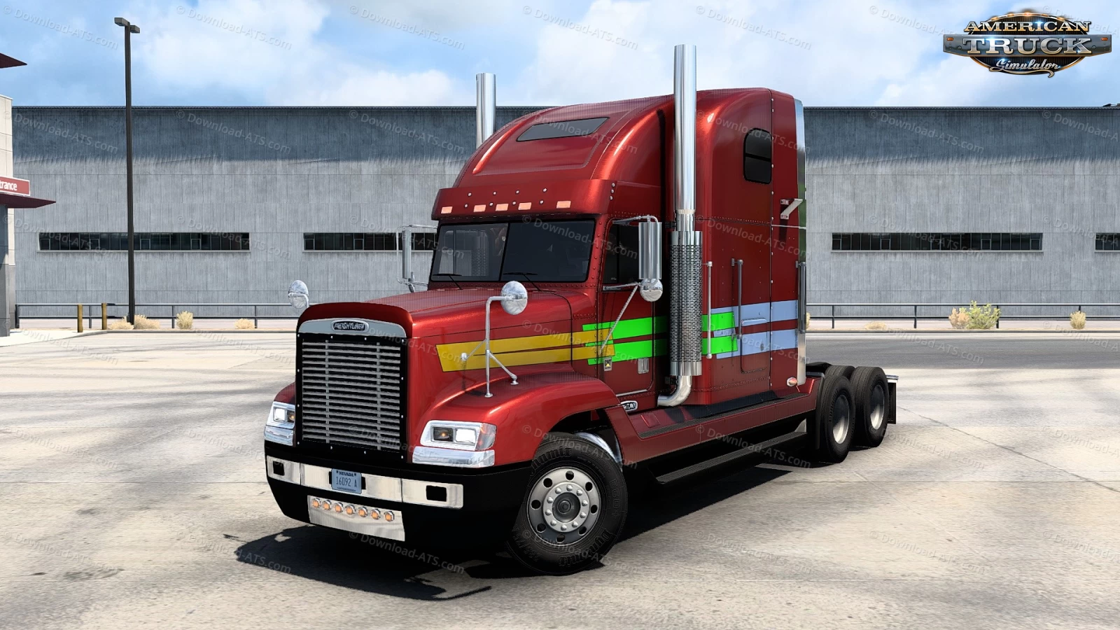 Freightliner FLD Truck v2.8 by odd_fellow (1.47.x) for ATS