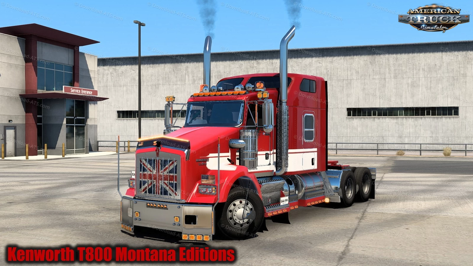 Kenworth T800 Montana Edition v1.0 (1.46.x) for ATS