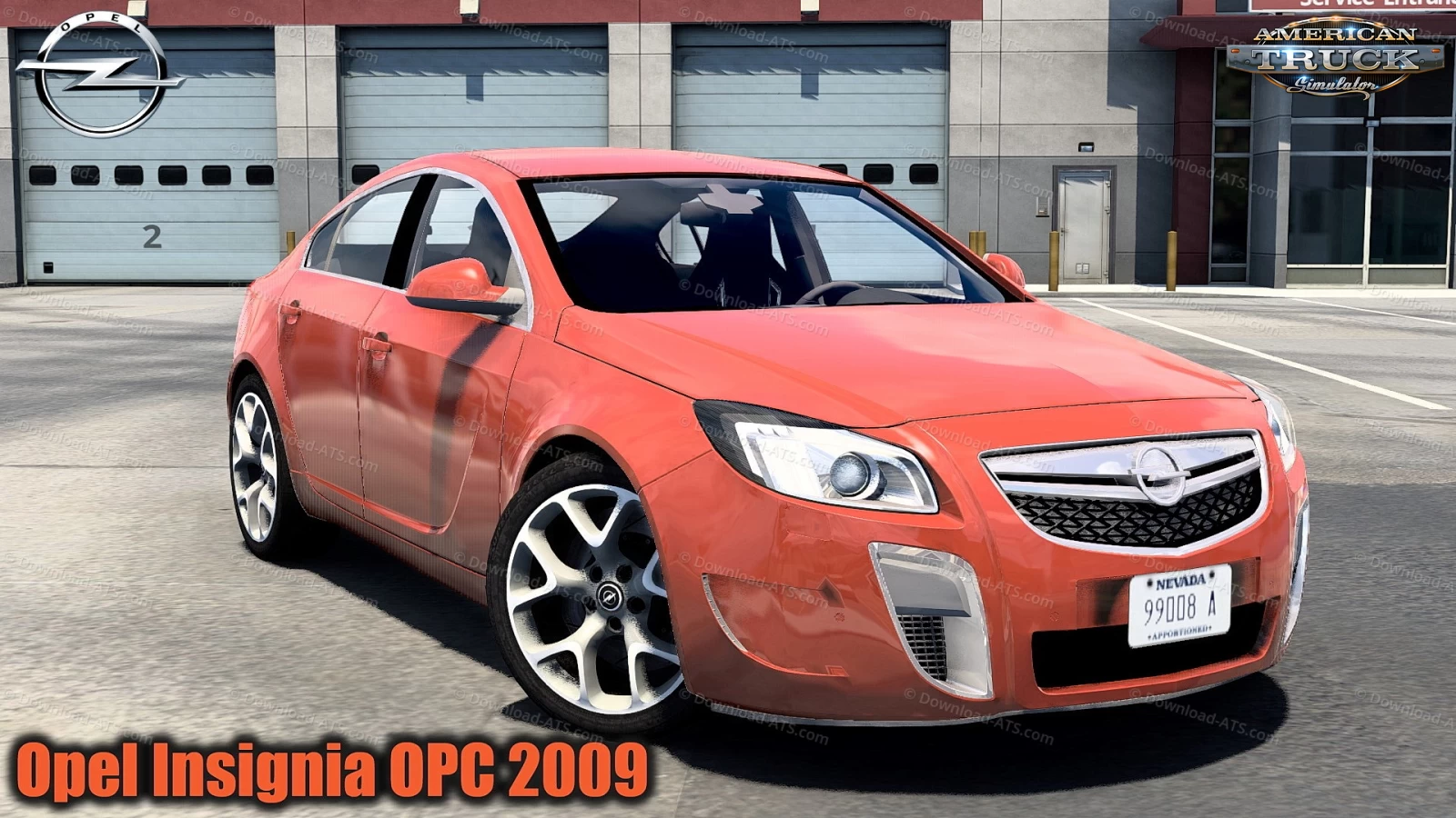 Opel Insignia OPC G09 2009 + Interior v2.8 (1.50.x) for ATS