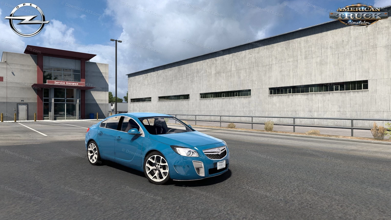 Opel Insignia OPC G09 2009 + Interior v3.1 (1.57.x) for ATS