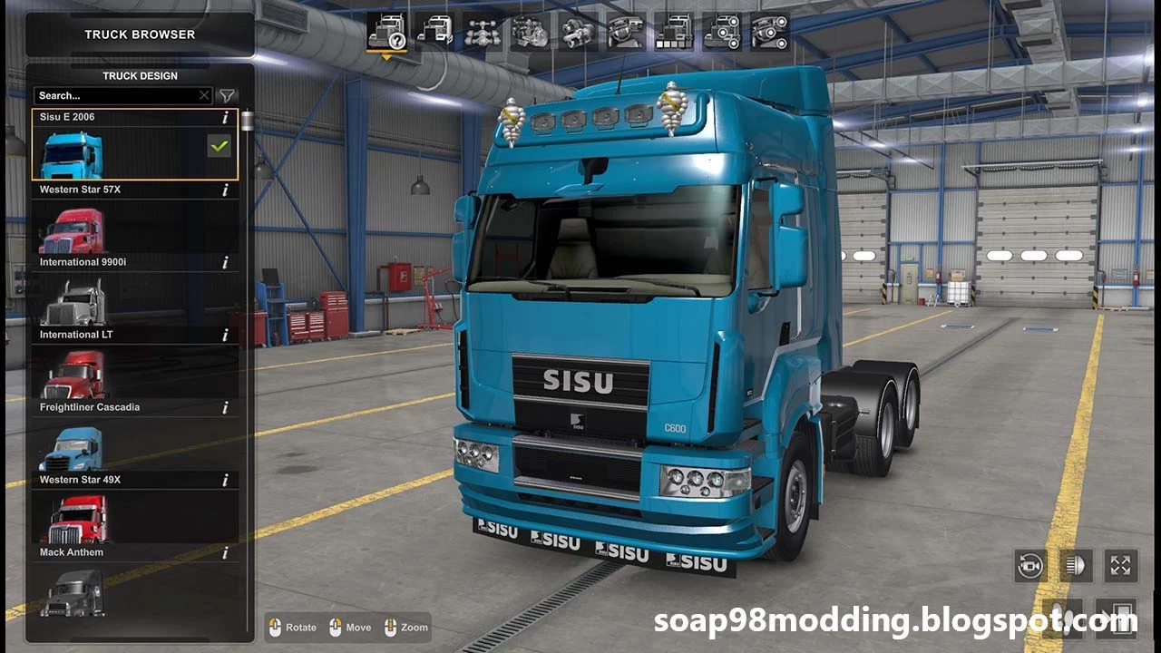 Sisu R & C Series Truck v1.2 (1.46.x) for ATS