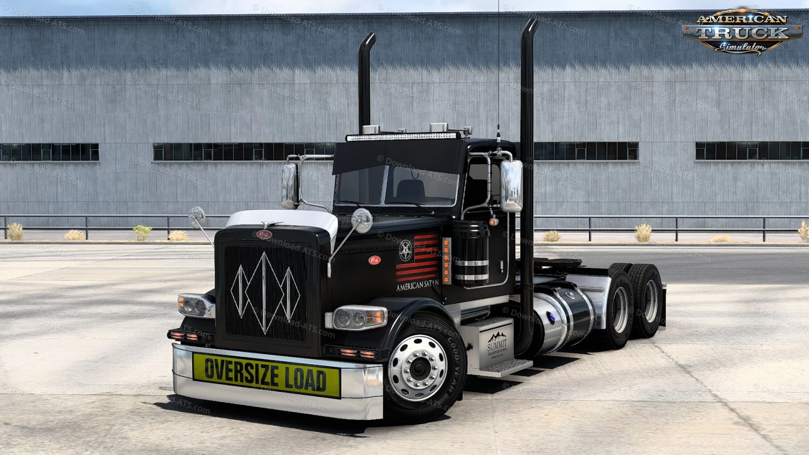 Pete 389 Glider Truck v5.2 By Jon Ruda (1.48.x) for ATS
