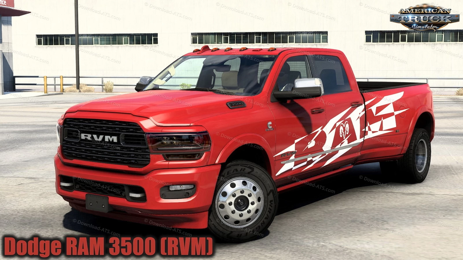 Dodge RAM 3500 (RVM) v4.7 (1.53.x) for ATS