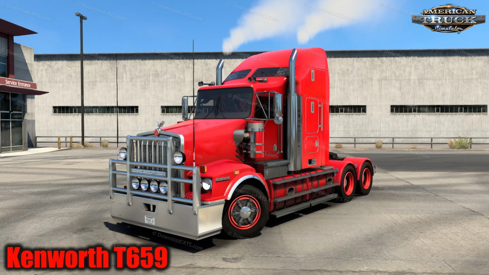 Kenworth T659 Truck + Interior v4.5 (1.52.x) for ATS