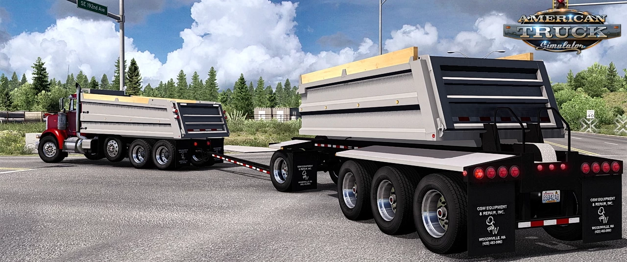 Project 3XX Heavy Truck and Trailer Addon v3.6 (1.47.x)