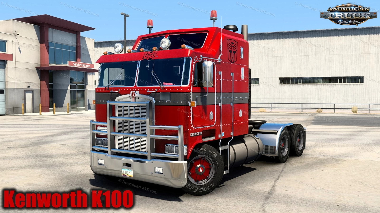 Kenworth K100 + Interior v6.1 by CyrusTheVirus (1.51.x) for ATS