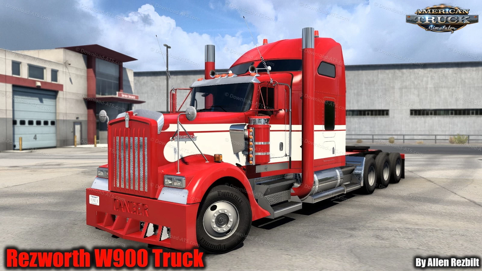 Rezworth W900 Custom + Interior v1.2 (1.49.x) for ATS