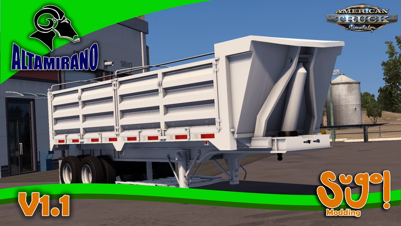 Altamirno Dump Trailer v1.1 (1.46.x) for ATS