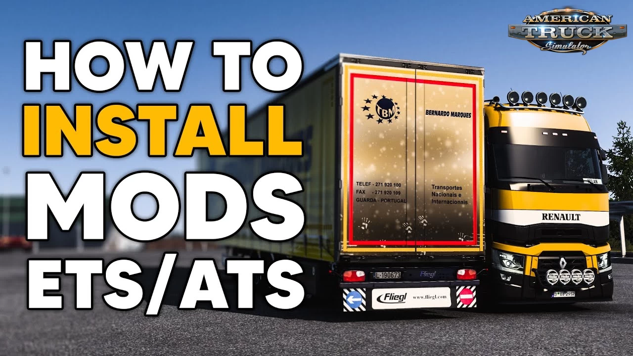 How to Install Mods in American Truck Simulator