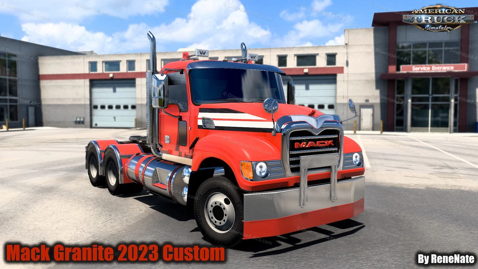 Mack Granite 2023 Custom v1.3 By ReneNate (1.49.x) for ATS