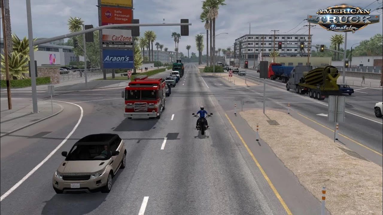 Real Ai Traffic FMod Sounds v1.46.a By Cip (1.46.x) for ATS