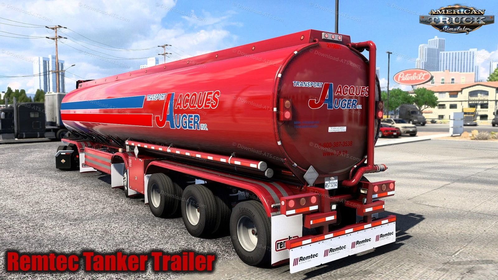 Remtec Tanker Trailer v1.3 (1.50.x) for ATS