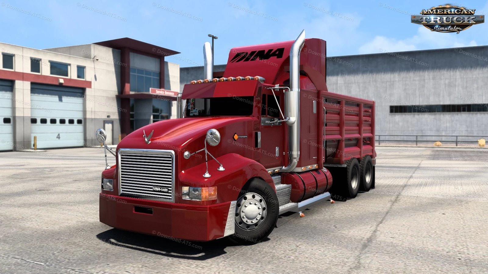 Dina 9400 1995 Truck + Interior v1.5 (1.53.x) for ATS