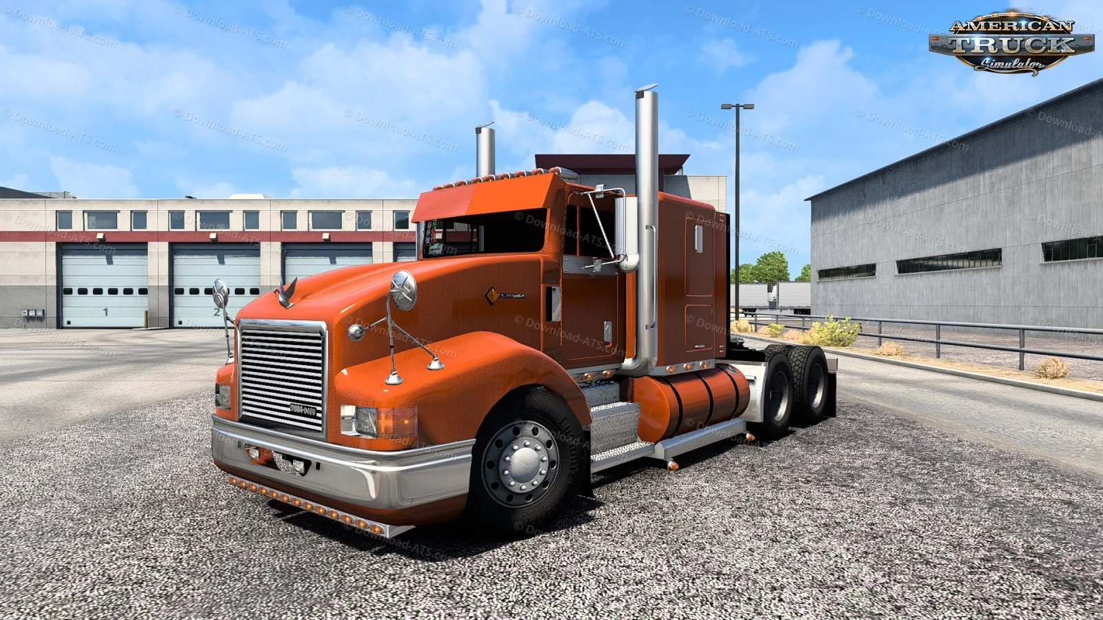 Dina 9400 1995 Truck + Interior v1.5 (1.53.x) for ATS