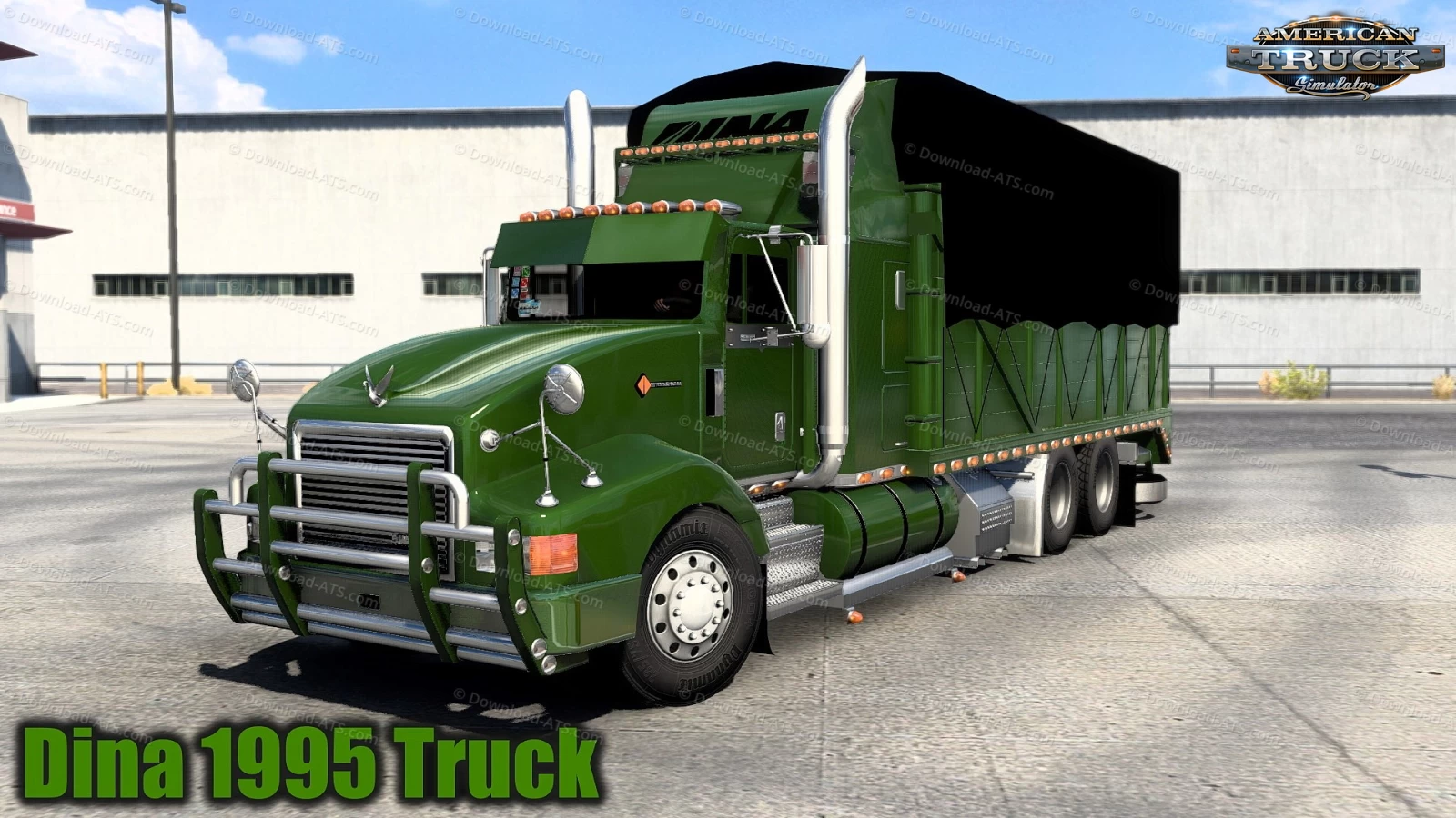 Dina 9400 1995 Truck + Interior v1.4 (1.50.x) for ATS