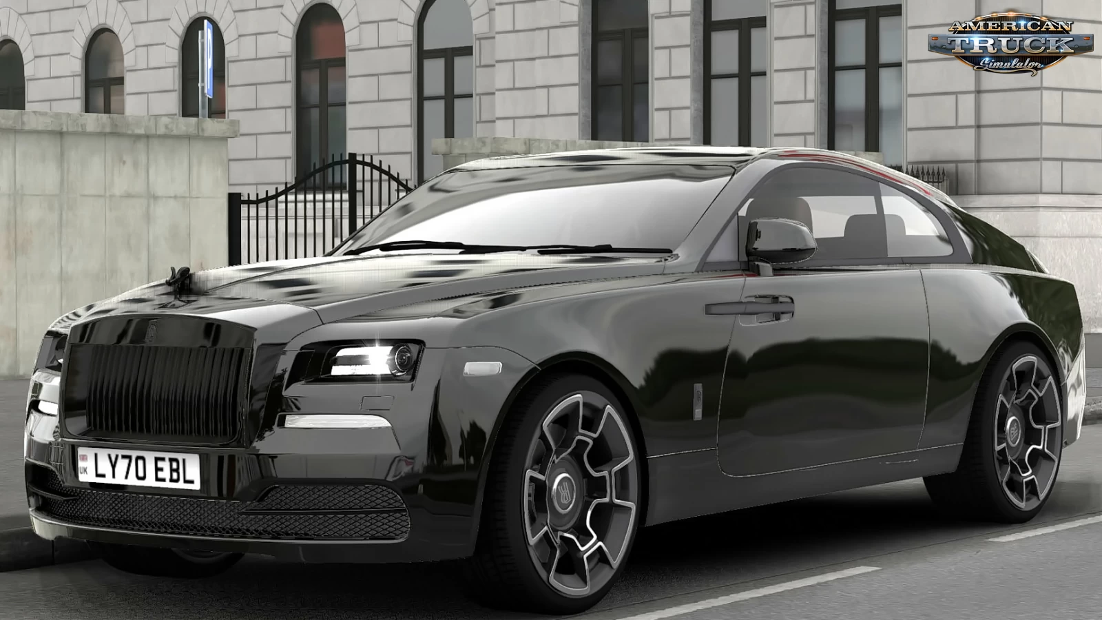 Rolls-Royce Wraith 2016 + Interior v1.1 (1.47.x) for ATS