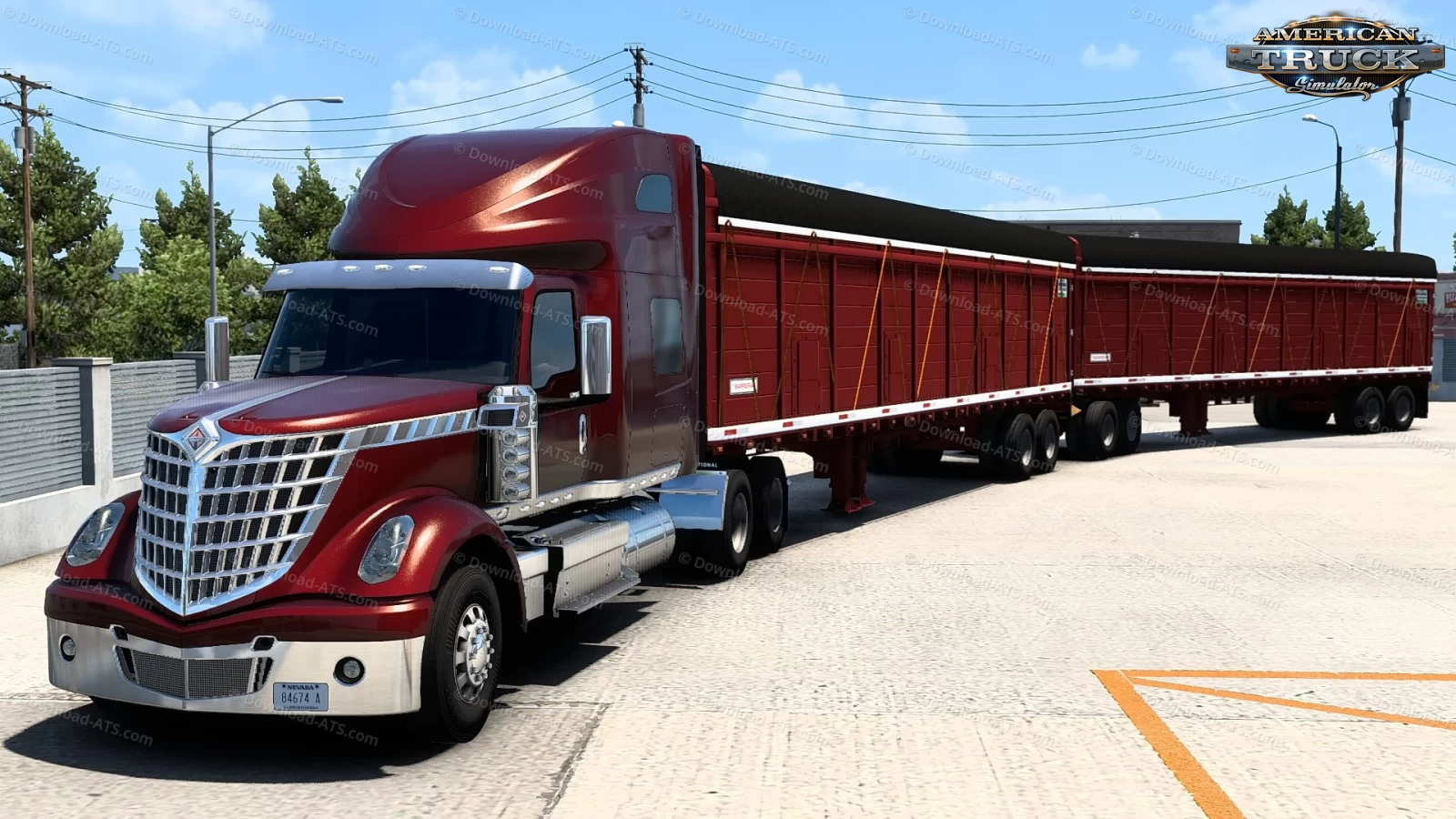 Bulk Cage Trailer v1.0 (1.46.x) for ATS