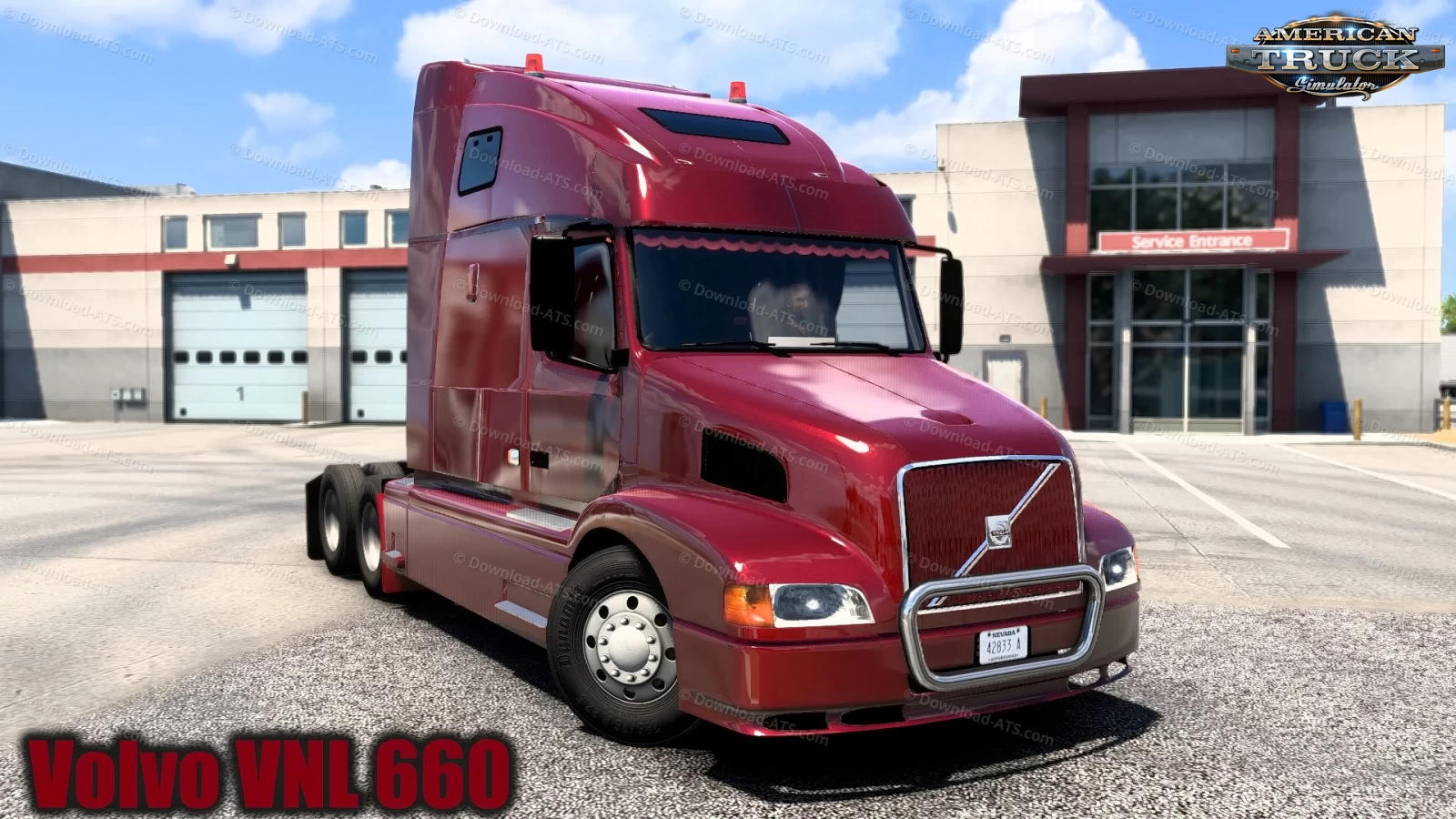 Volvo VNL 660 + Interior v1.7 (1.49.x) for ATS