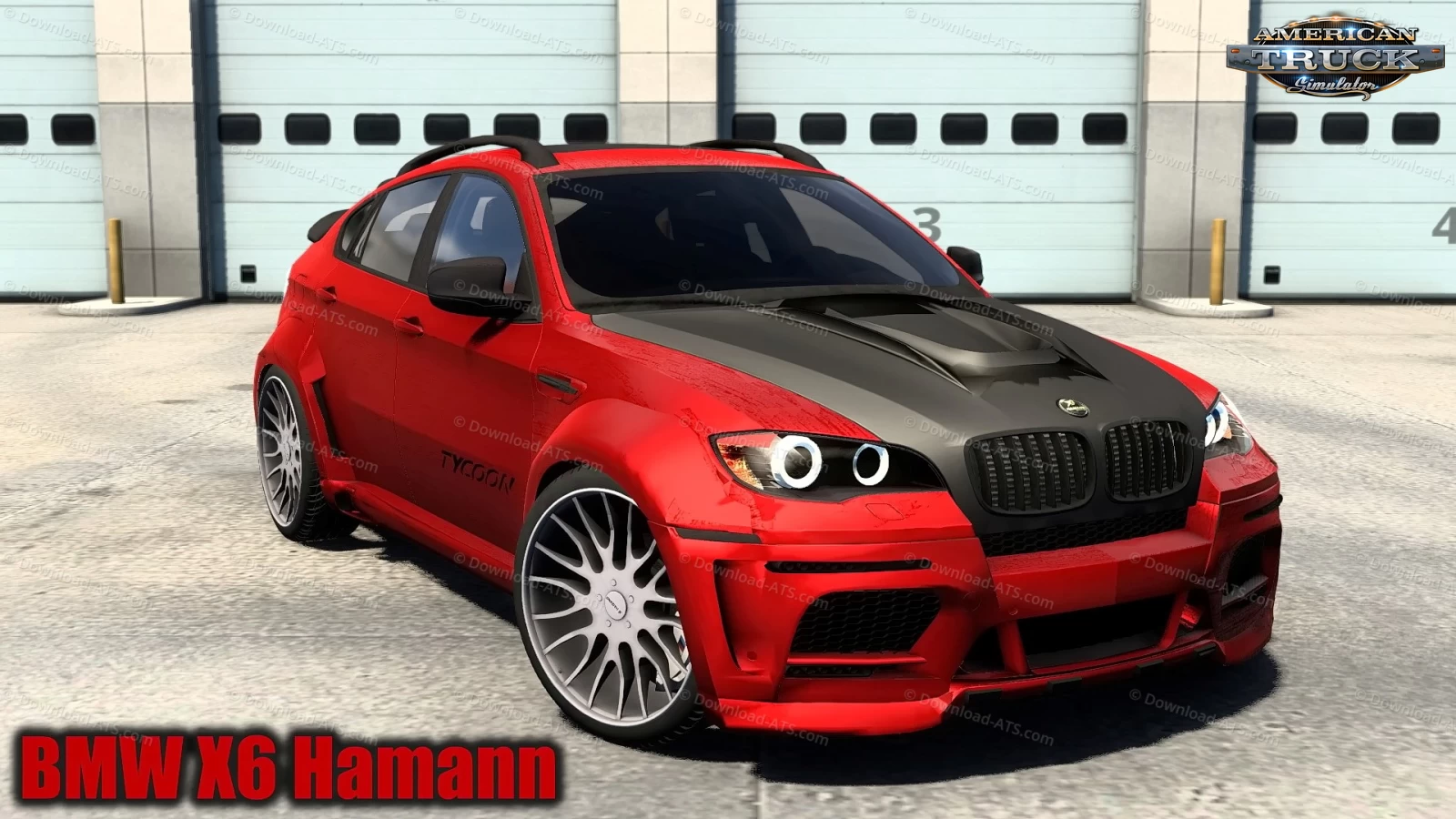 BMW X6 Hamann + Interior v1.1 (1.46.x) for ATS