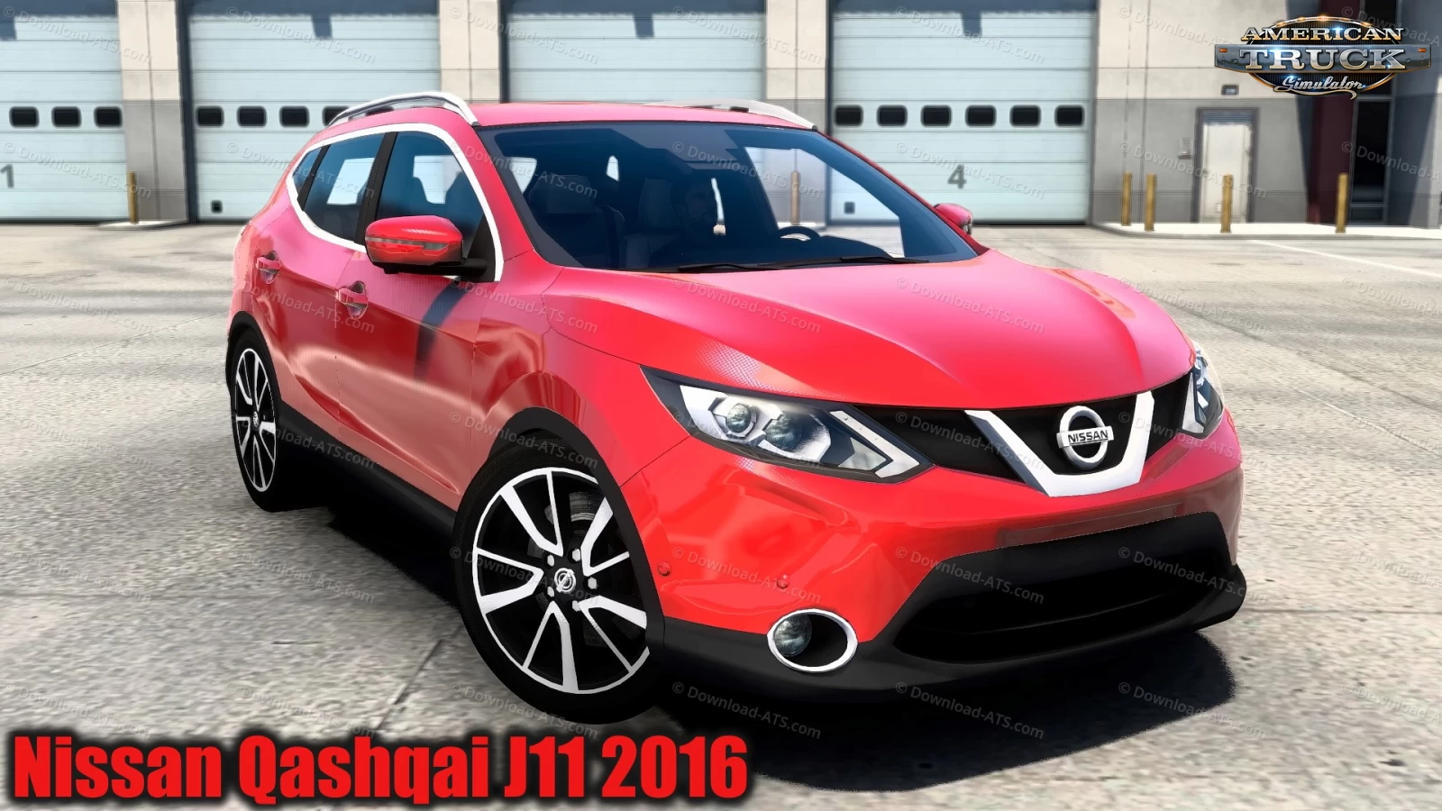 Nissan Qashqai J11 2016 + Interior v4.9 (1.53.x) for ATS