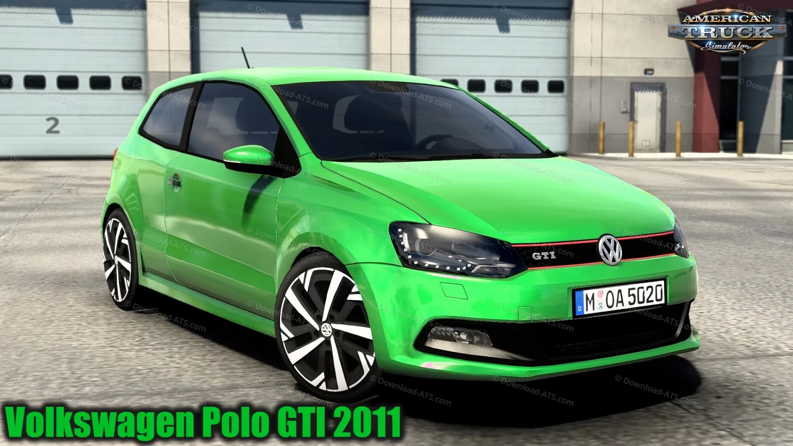 Volkswagen Polo GTI 2011 + Interior v5.0 (1.53.x) for ATS