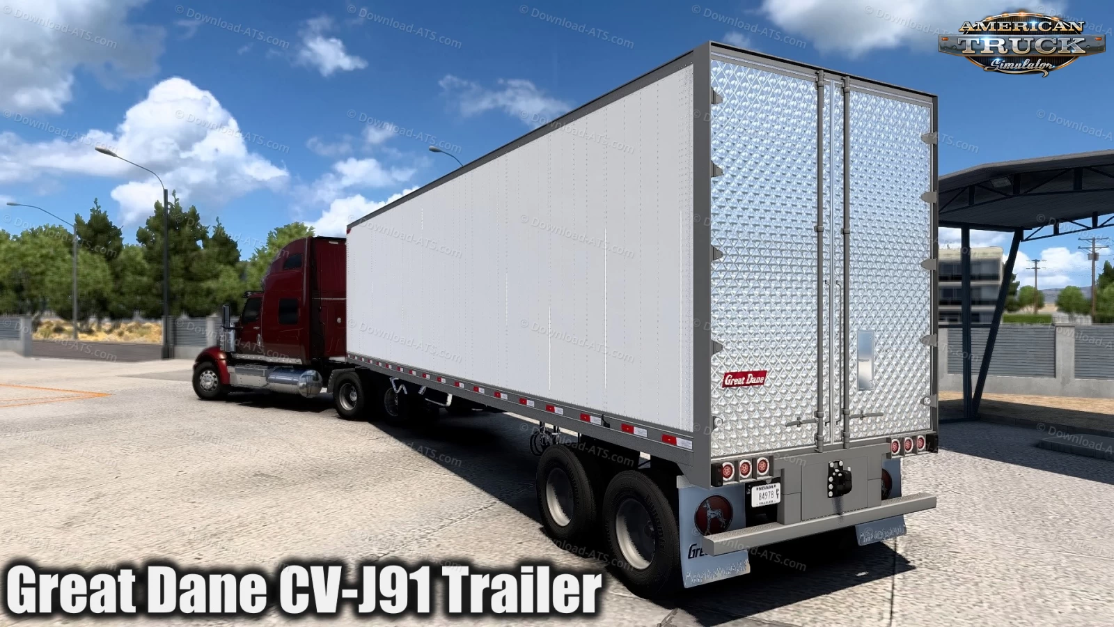 Great Dane CV-J91 Trailer v1.3 (1.50.x) for ATS