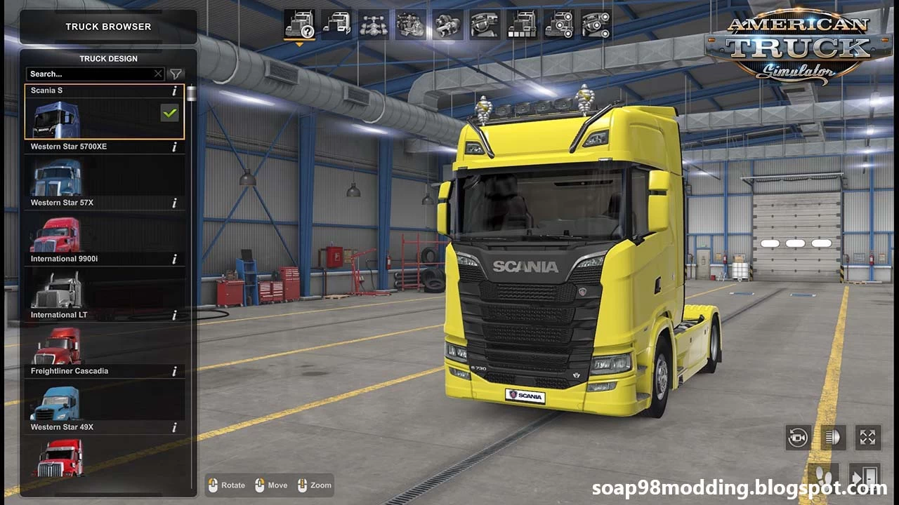 Scania S&R 2016 by soap98 v1.2.3 (1.51.x) for ATS