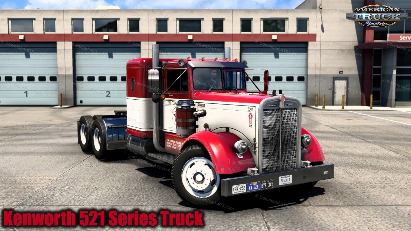 Kenworth 521 Series Truck + Interior v1.5 (1.49.x) for ATS