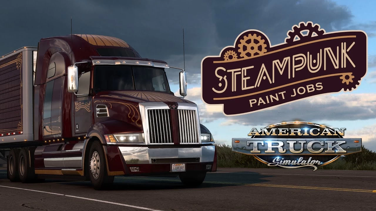 Steampunk Paint Jobs Pack DLC released for ATS