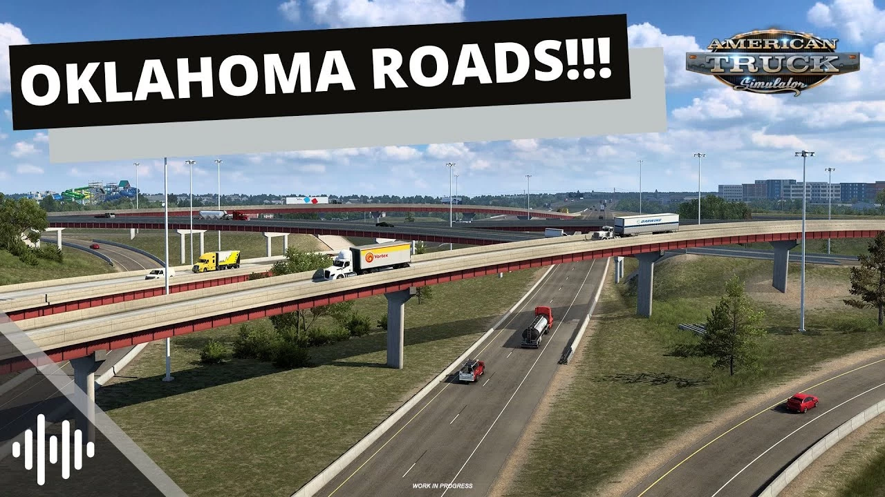 Oklahoma DLC - Road Network in American Truck Simulator