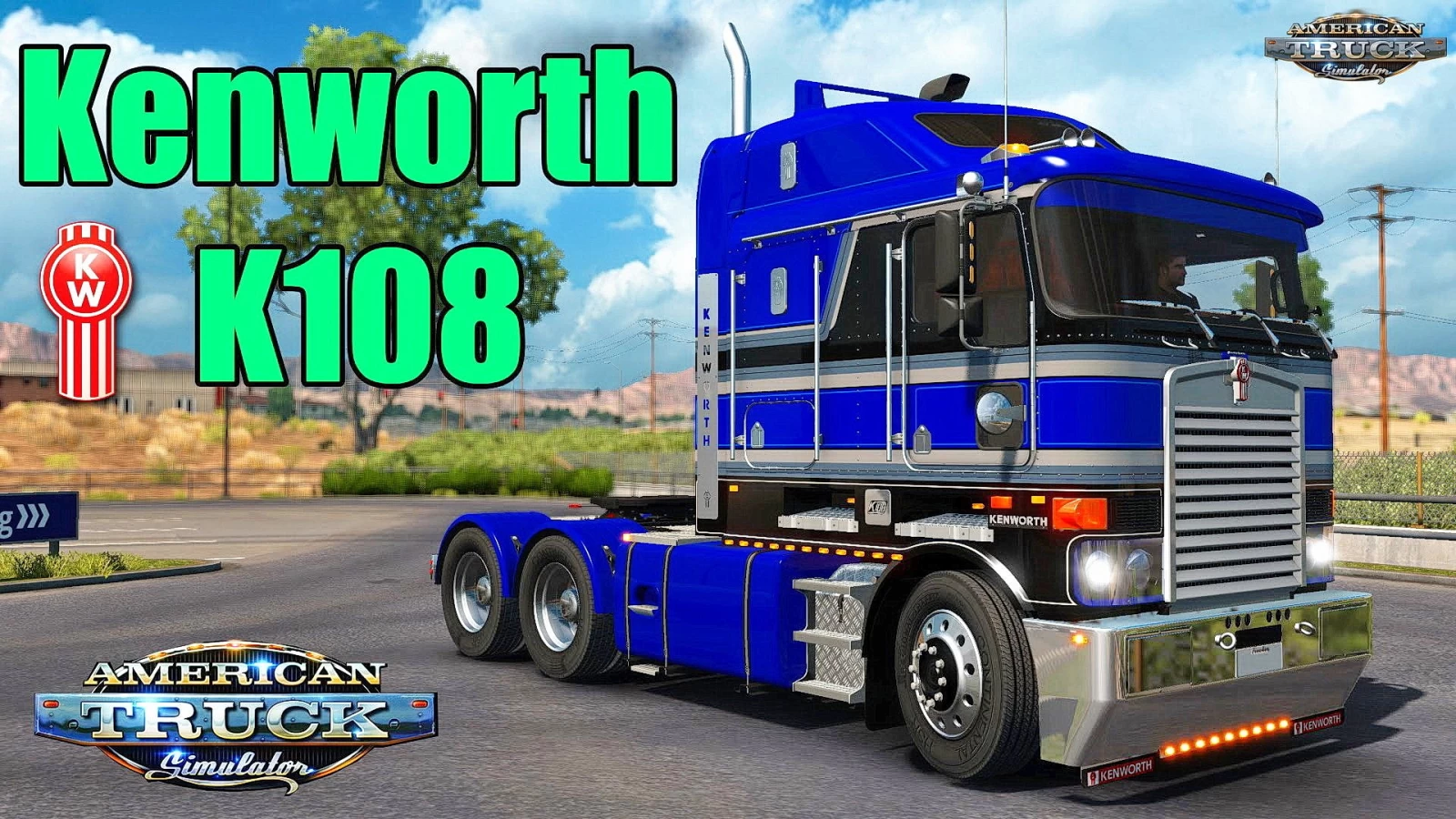 Kenworth K108 + Interior v2.6.2 (1.50.x) for ATS