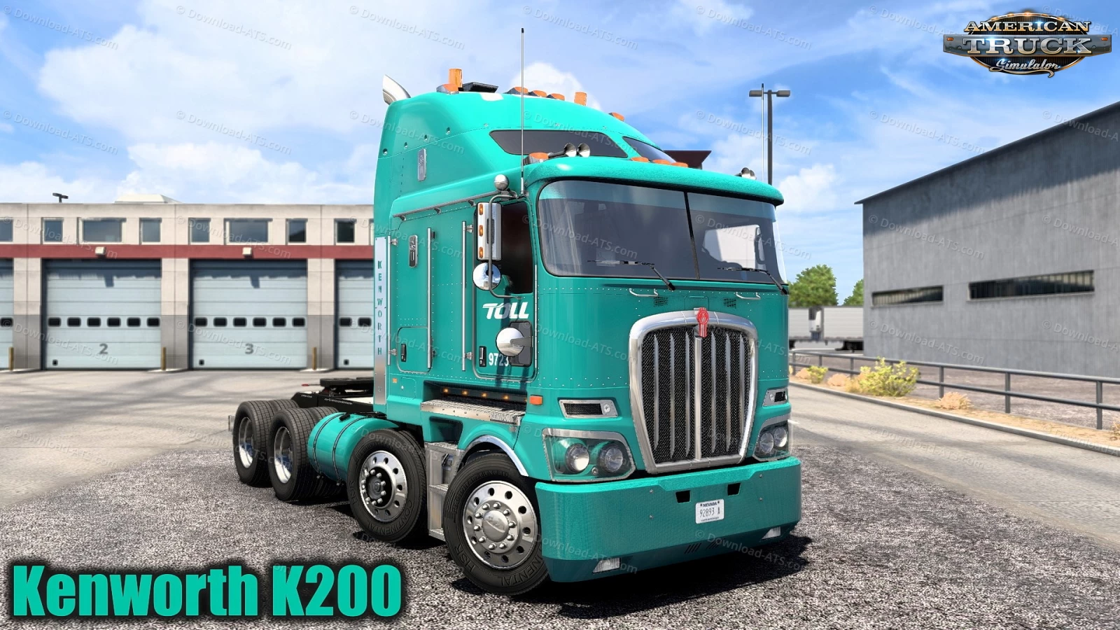 Kenworth K200 + Interior v17.0 (1.50.x) for ATS